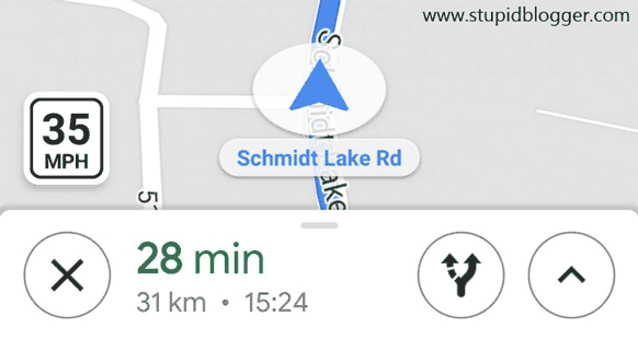 Google speedometer