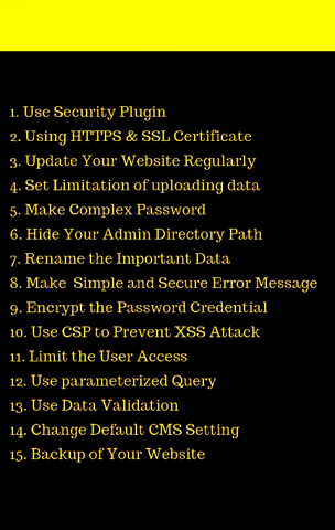 how to secure your website from hackers