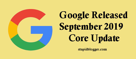 Google Released 2019 core update