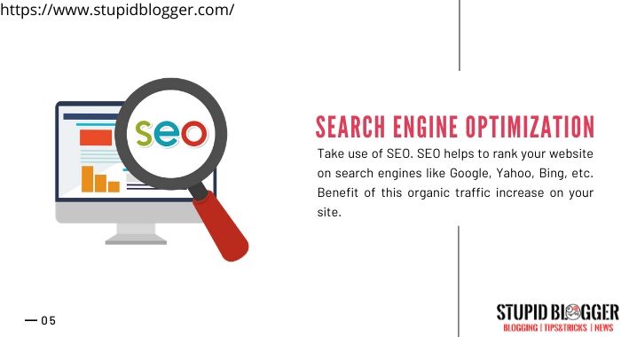 Optimize your website with SEO