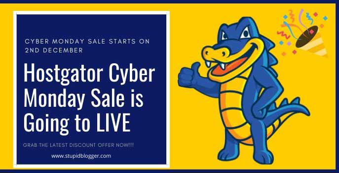 Hostgator Cyber Monday sale