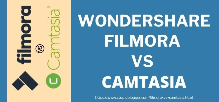 Wondershare Filmora vs camtasia