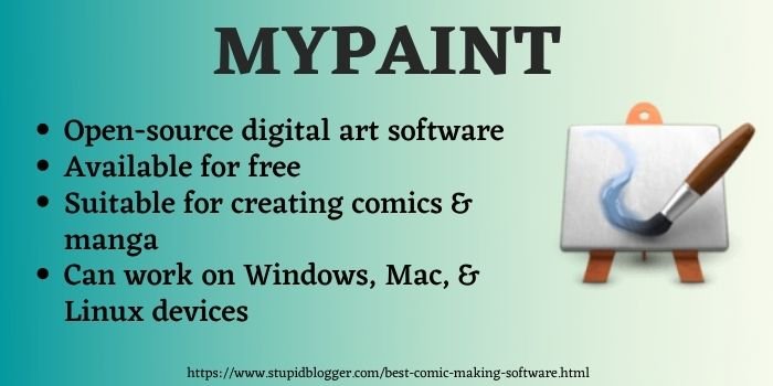 best comic creating software MyPaint