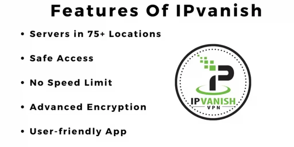 Feature Of IPVanish 1 1