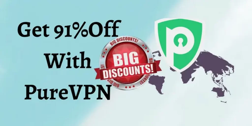 91% discount on Pure VPN