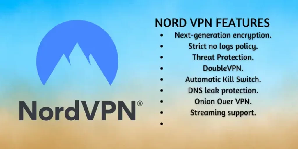 Nord VPN Features 