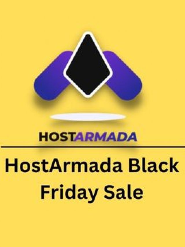 HostArmada Black Friday sale – Fast, Secure & Stable Cloud Web Hosting with 70% instant off