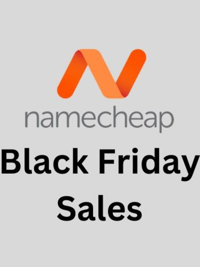 Namecheap Black Friday Sale – 98% Off