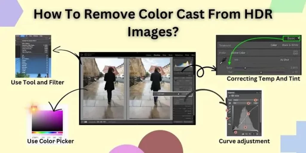 How To Remove Color Cast From HDR Images?
