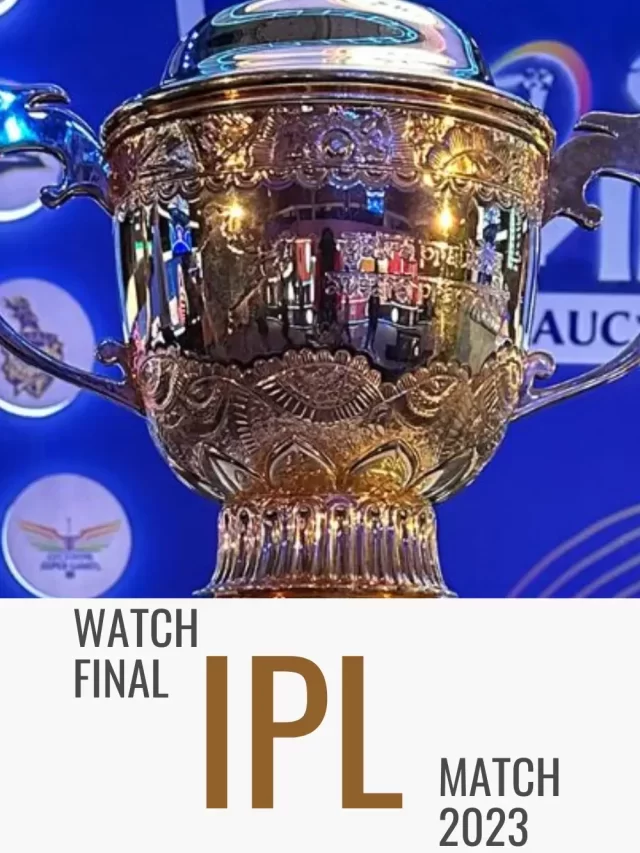 How To Watch IPL Final Match On Laptop