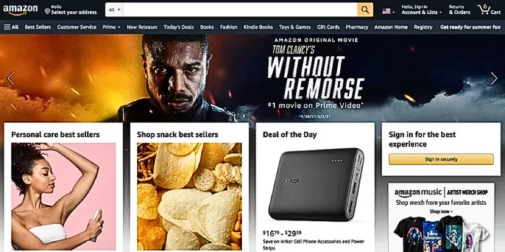 Amazon: Vast Selection Of Products