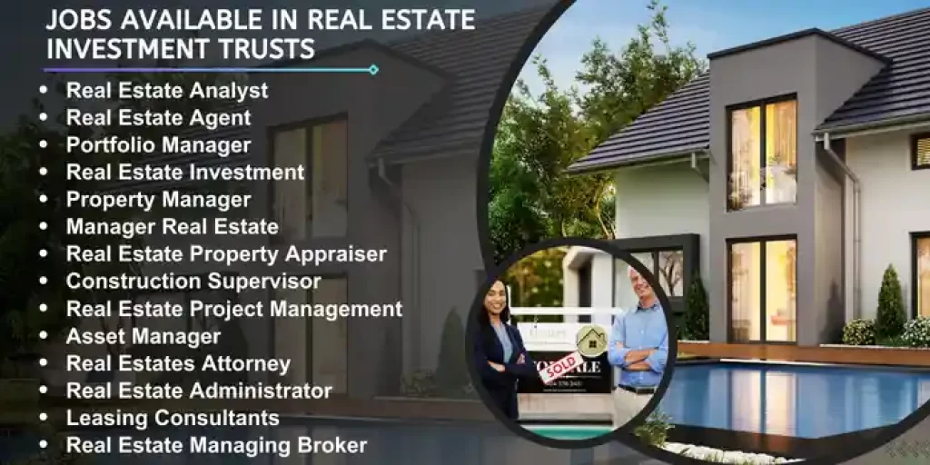 Jobs Available In Real Estate Investment Trusts