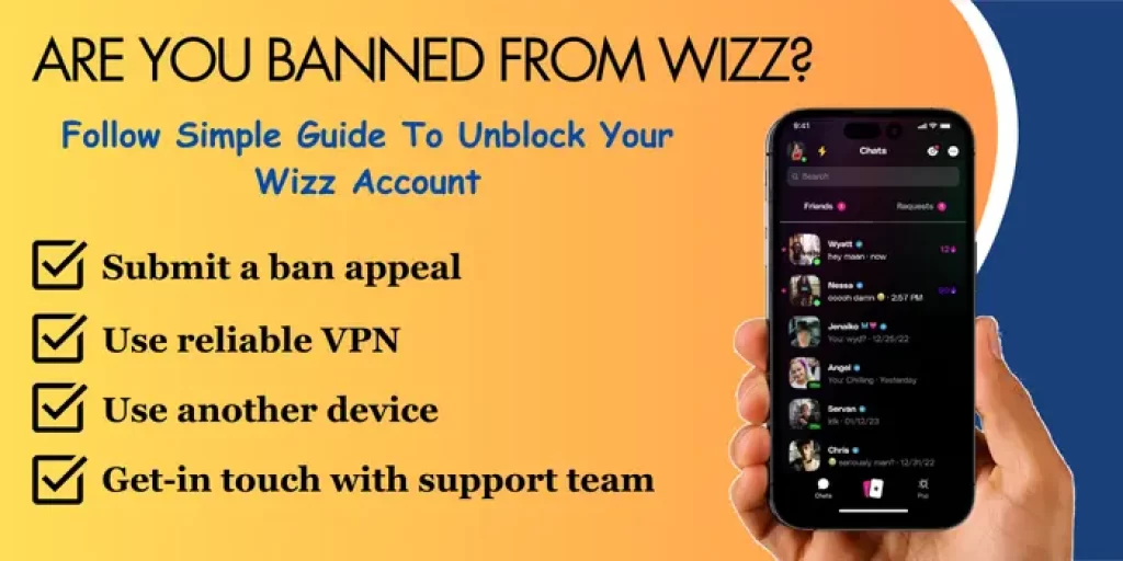 Learn how to get unrestricted on Wizz account easily by following simple steps